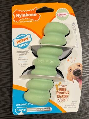Nylabone Puppy Chew Grooved Stick